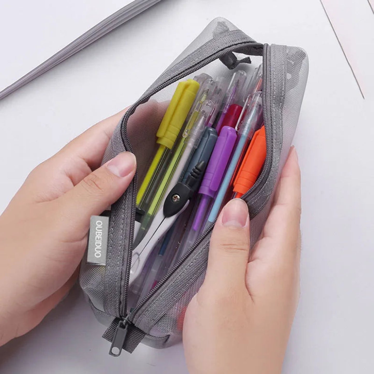 Trousse Transparente - Maille