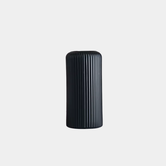Vase Rayé - Plastique