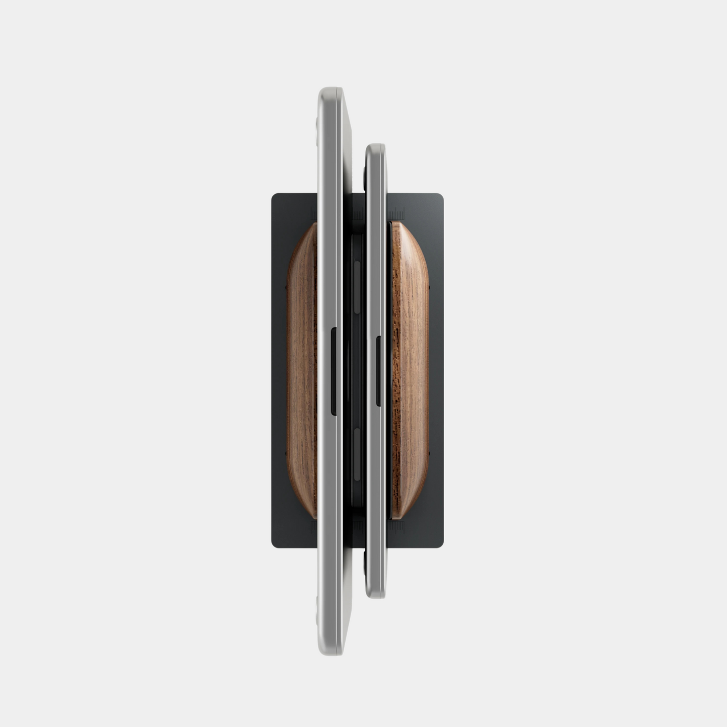 Support Vertical Ordinateur - Bois de Noyer