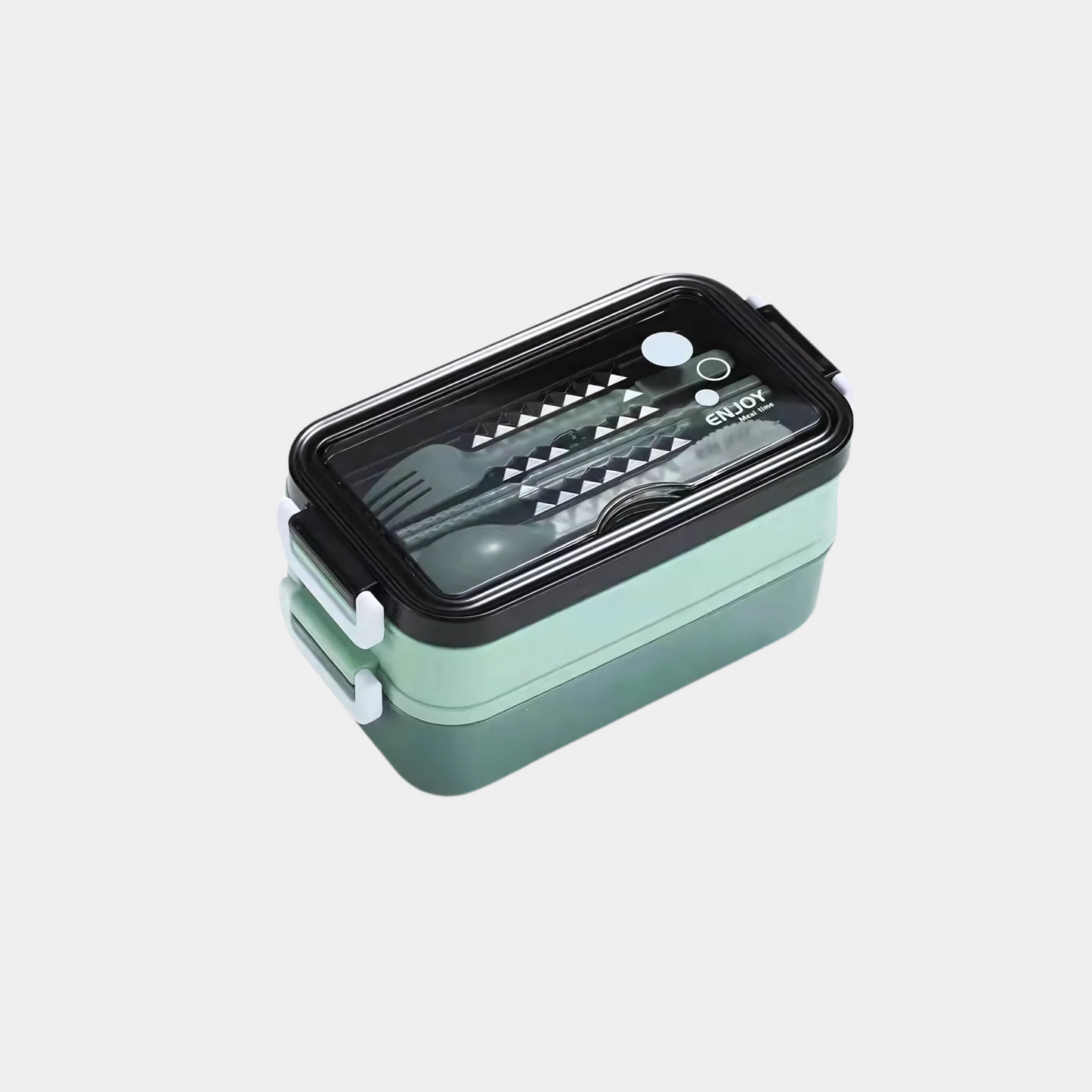 Boîte Repas – 2 Compartiments Amovibles