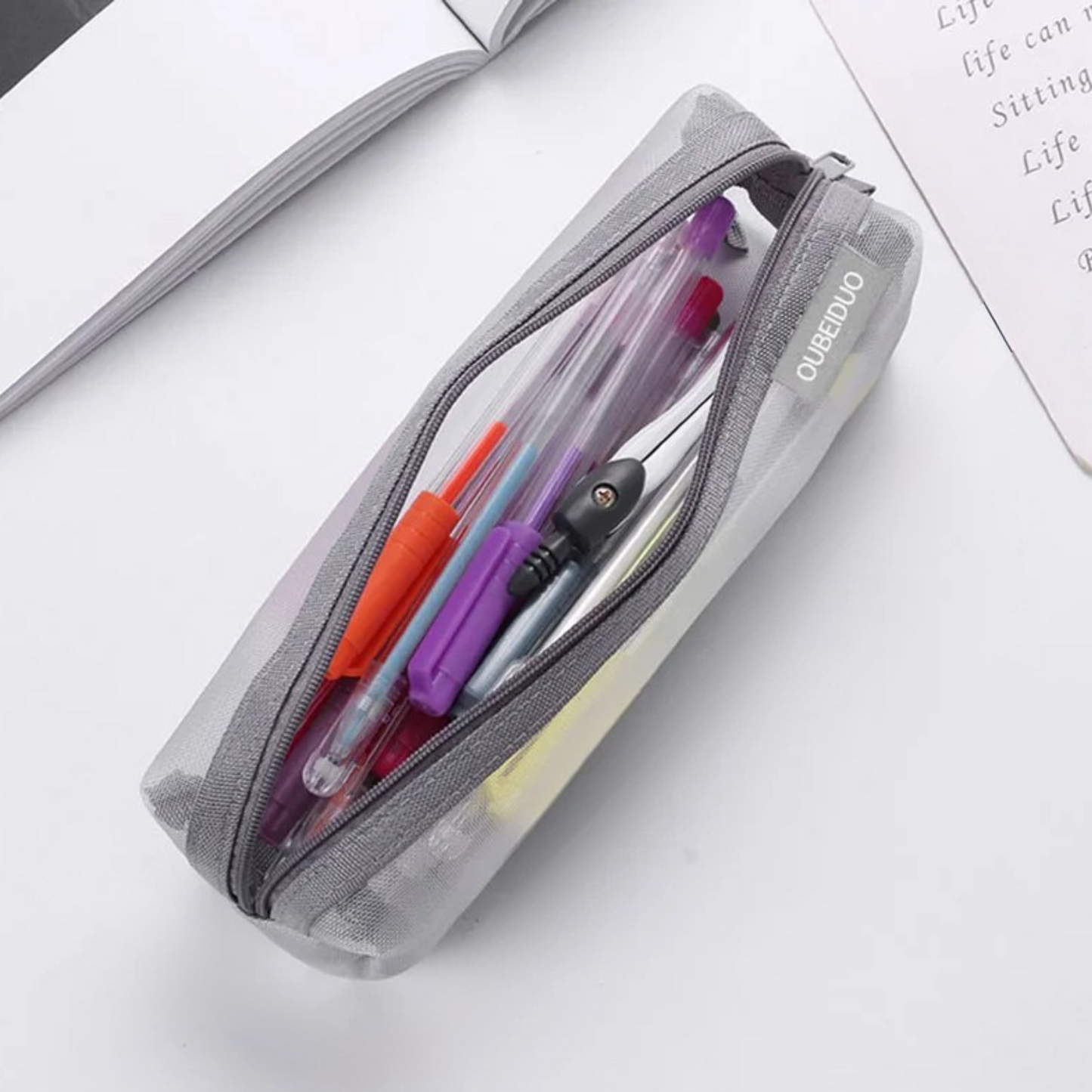 Trousse Transparente - Maille
