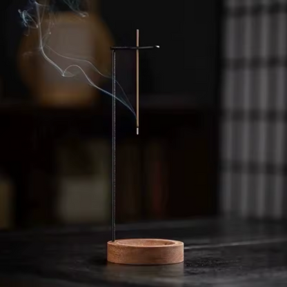 Porte-Encens Suspendu - Bois