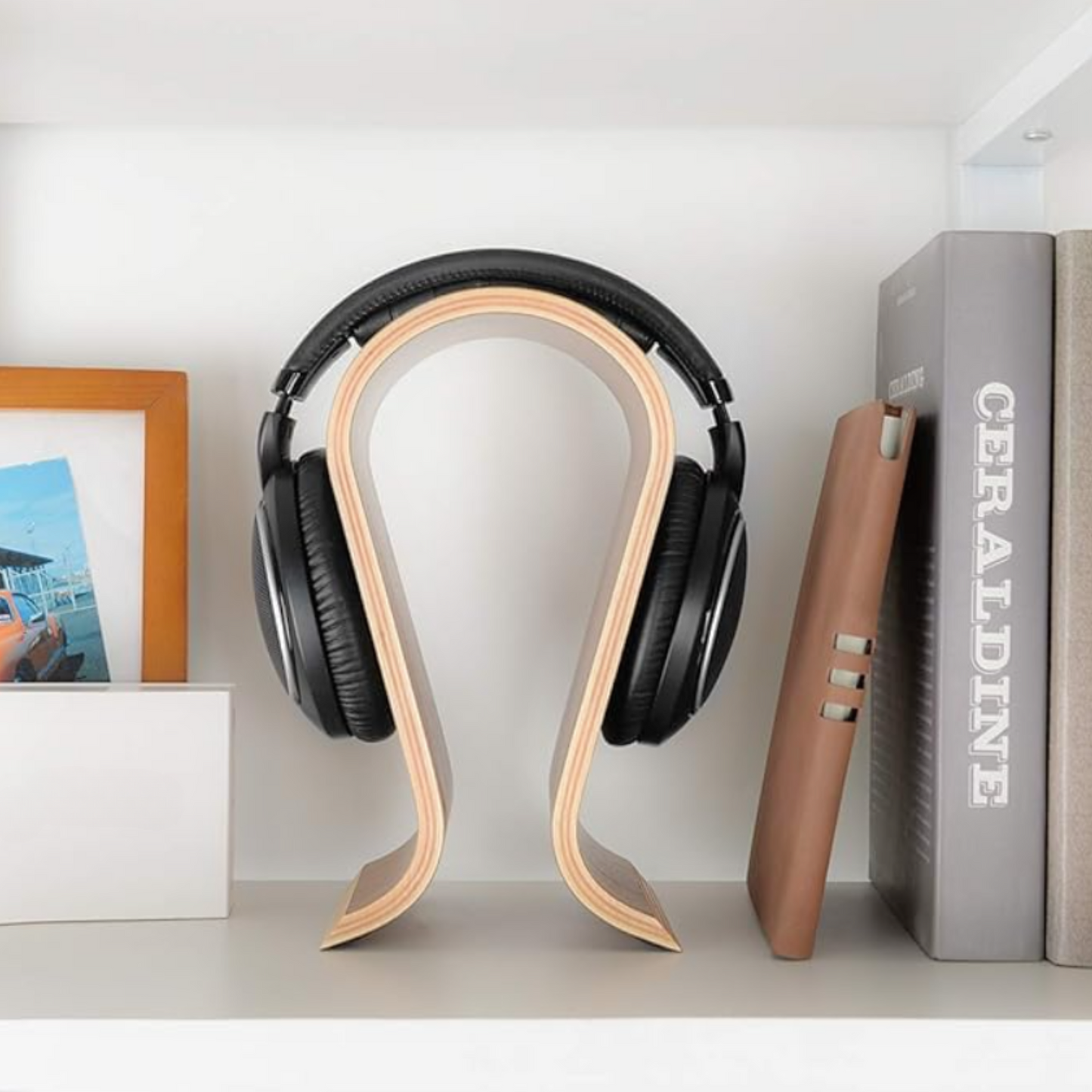 Support de Casque - Bois