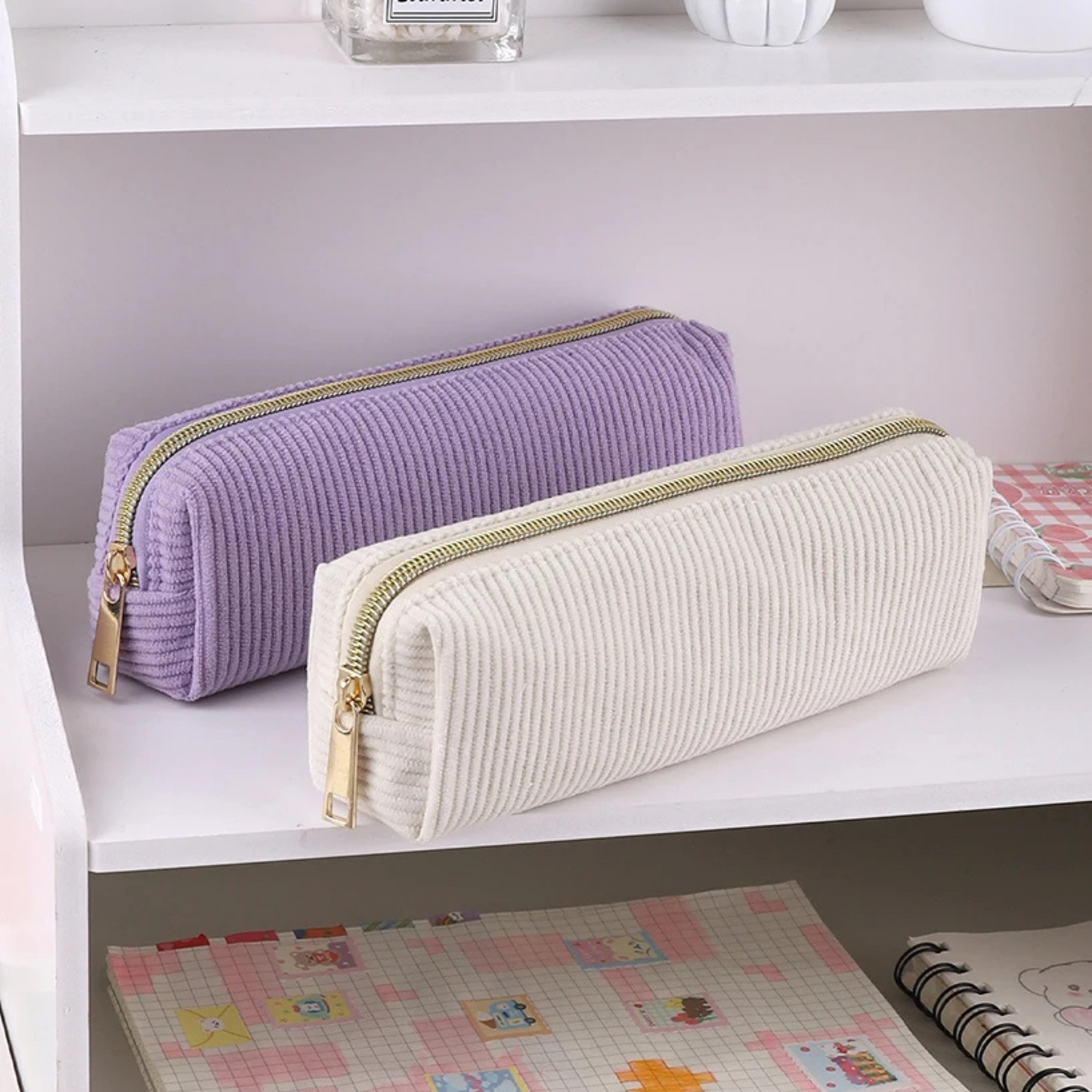 Trousse Côtelée - Velours
