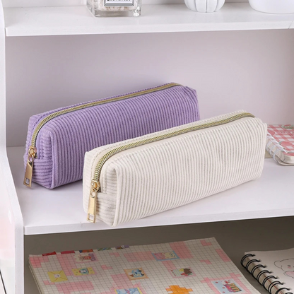 Trousse Côtelée - Velours