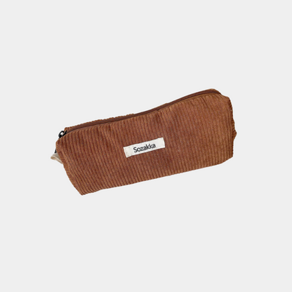Trousse Rayée - Velours