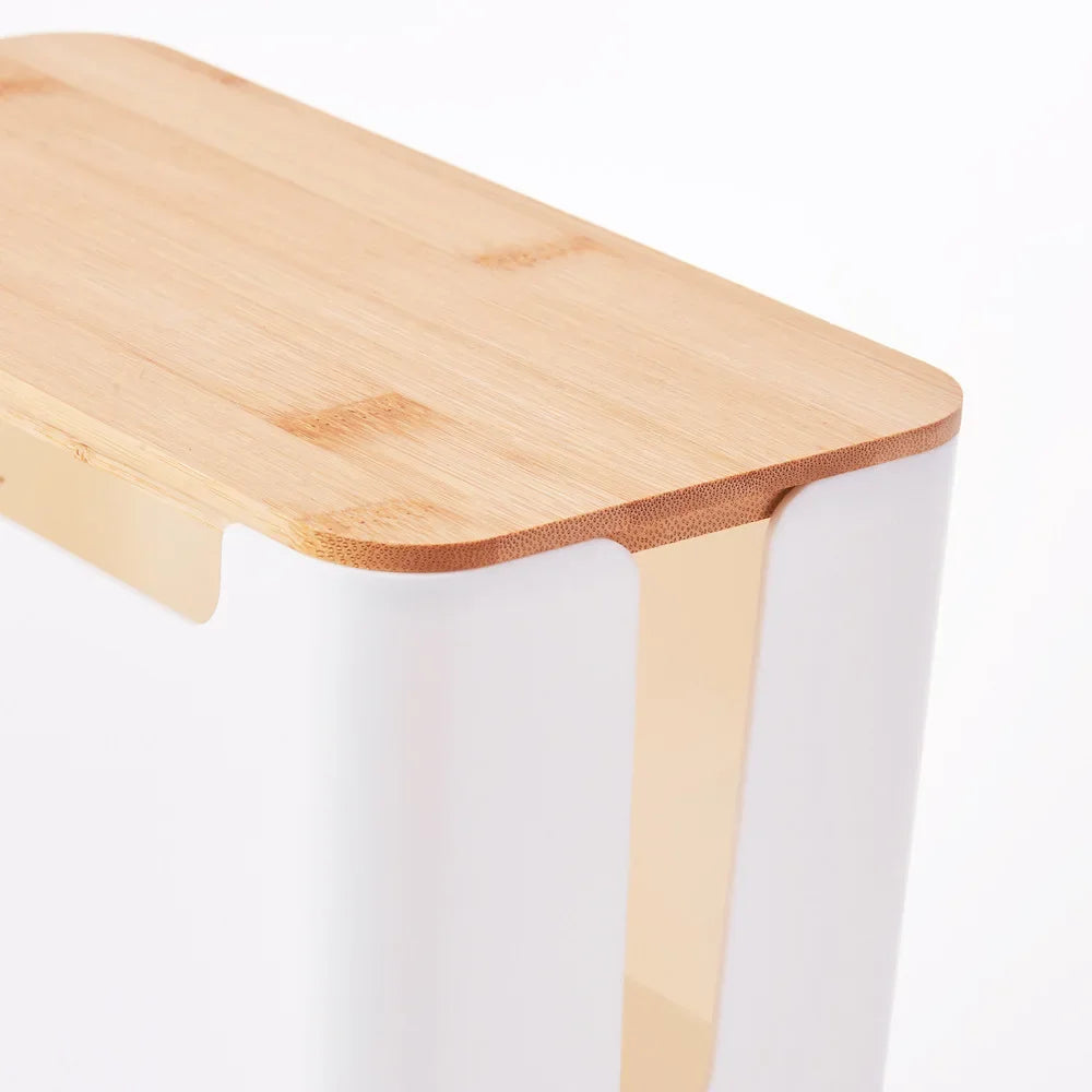 Boîte de Rangement Câbles - Bois