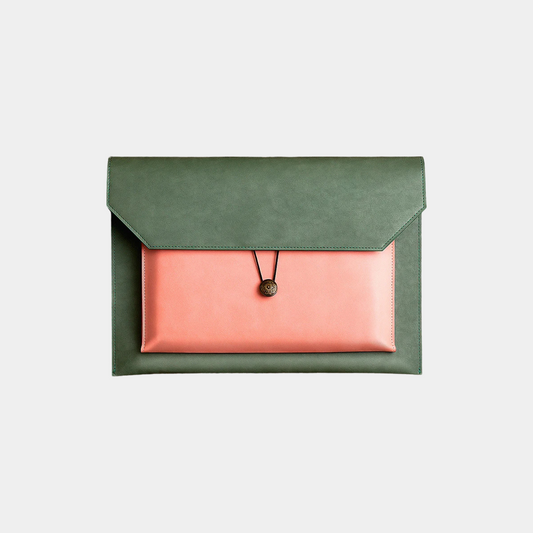 Pochette à fichier A4 - Cuir